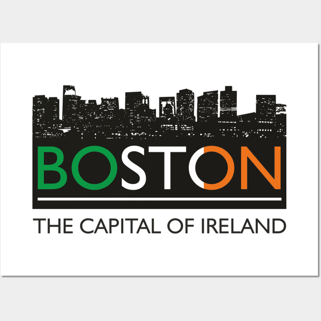 Boston - the capital of Ireland Wall Art by Agras